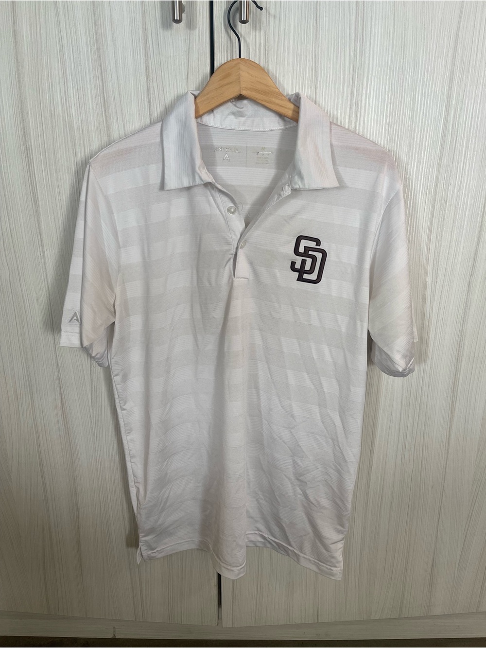 San Diego Logo White Polo Shirt